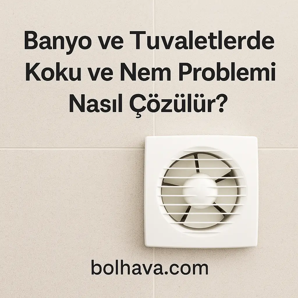 Blog post: Banyo ve Tuvaletlerde Koku ve Nem Problemi Nasıl Çözülür?