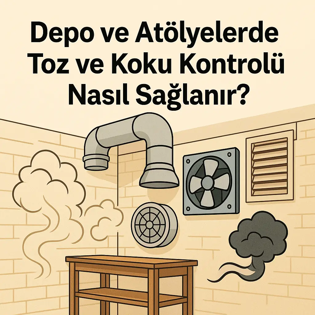 Depo ve Atölyelerde Toz ve Koku Kontrolü Nasıl Sağlanır?