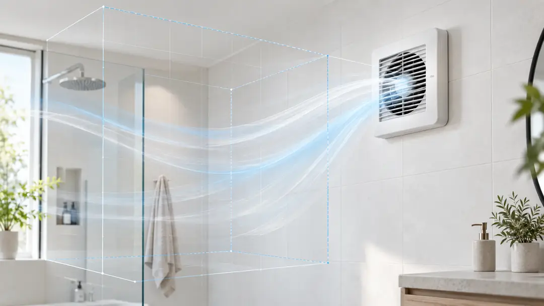 Blog post: Fan Debisi Nasıl Hesaplanır? Banyo İçin Kaç m³/h Gerekir?