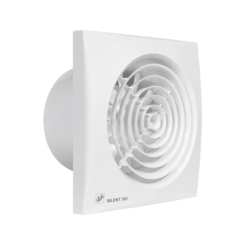 S&P Silent 100 CHZ 100 mm Nem Sensörlü Banyo Fanı