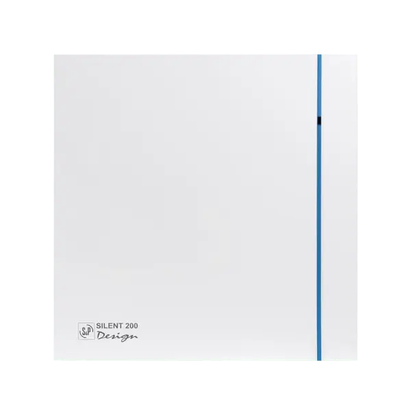 Ürün görseli: S&P Silent Design 200 CRZ 125 mm Zaman Ayarlı Banyo Fanı