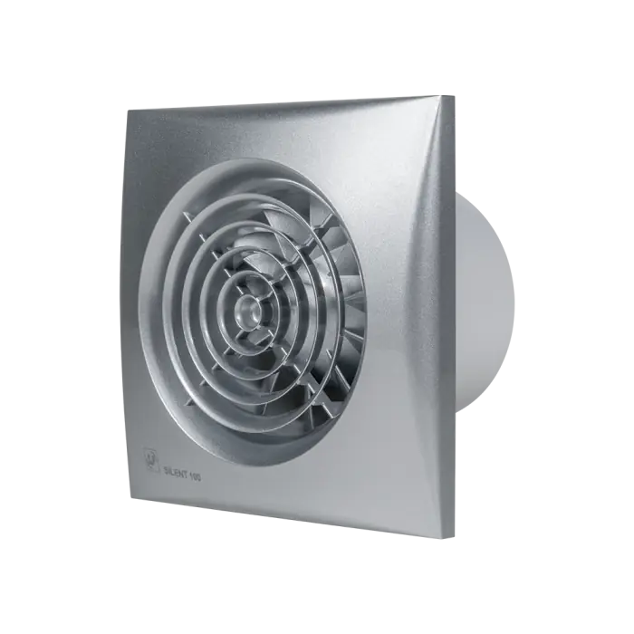 S&P Silent 100 CZ Silver 100 mm Sessiz Banyo Fanı