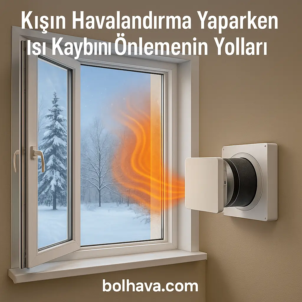 Blog post: Kışın Havalandırma Yaparken Isı Kaybını Önlemenin Yolları